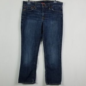 Lucky brand crop jeans  sz10